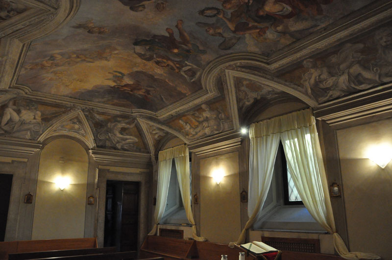 La volta della cappella