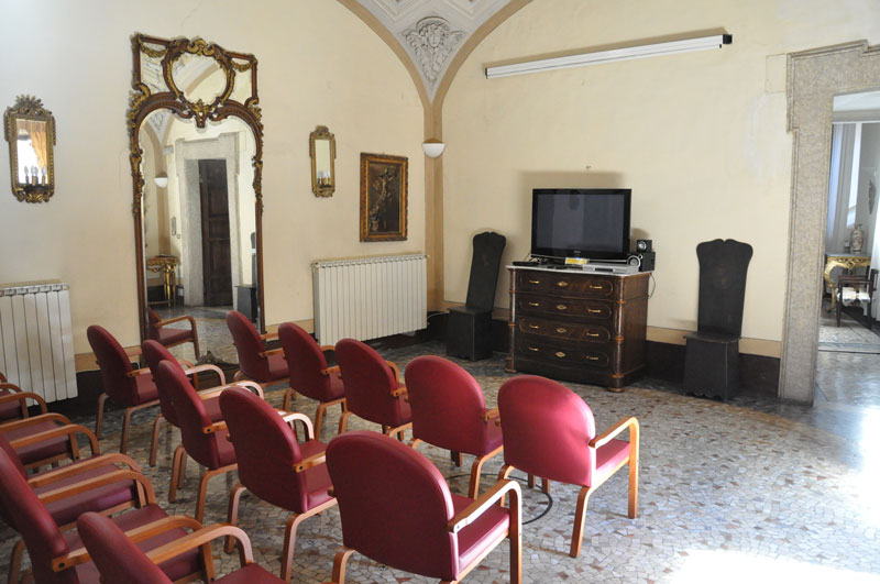 La sala video