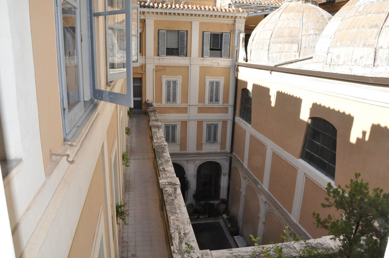 Veduta del cortile